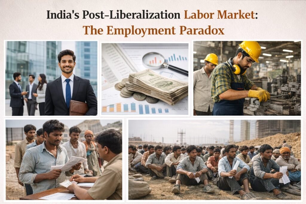 India's Post-Liberalization Labor Market: The Employment Paradox 