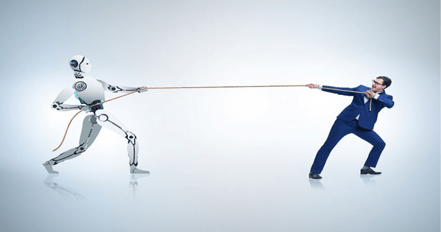 AI robots replacing factory jobs